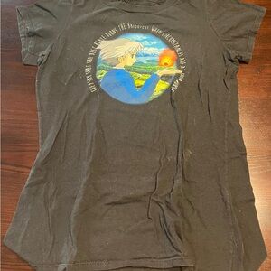 Her Universe Black Tee with Blue and Orange Graphic